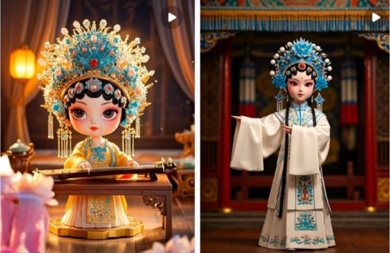 利用AI制做Q版古风娃娃视频,只需三步新手也能做出流量好到爆-表哥项目库